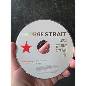 George Strait Latest Greatest Straitest Hits Cd READ Description